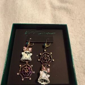 Betsy Johnson Halloween Earrings